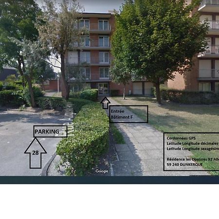 Apartamento OPALINE T3 lumineux avec patio et parking privé Dunkirk Exterior foto